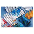 Fisher Scientific Co. Nalgene Unwire Test Tube Rack 13mm 72 Place White Each - 14-809-22