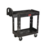 Rubbermaid Cart Utility 44x25.25x39" 5" Swivel Casters Each - FG452088BLA
