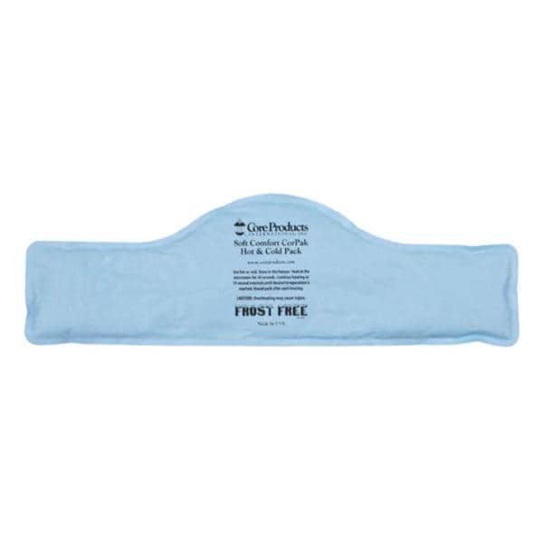 Core Products Pack Hot/Cold CorPak Soft Comfort Neck 6x20" Gel Reusable Light Blue Each - ACC-552