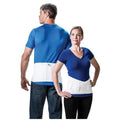 Core Products Belt Support CorFit Regular Lumbar Sacral Elastic White Each - LSB-7000-REG
