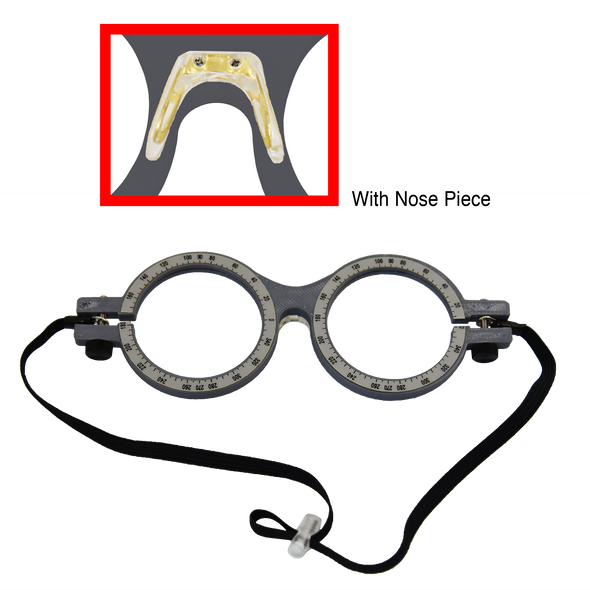 YOKED PRISM FRAME WITH 360 DEGREE COMPASS AND ADJUSTABLE NOSE PIECE