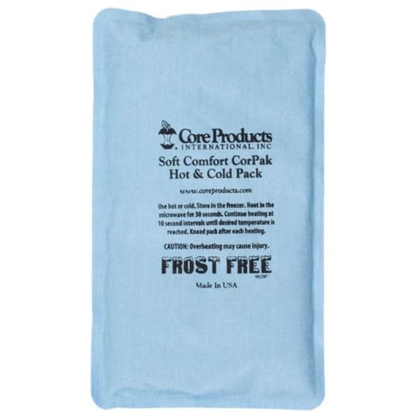 Core Products Pack Hot/Cold CorPak Soft Comfort 6x10" Gel Reusable Light Blue Each - ACC-550