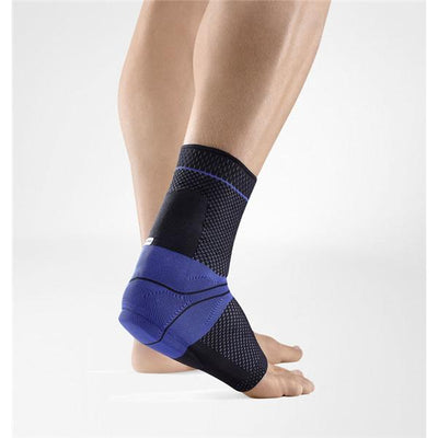 Bauerfeind USA, Inc Brace Support Achillotrain Achls Hl Elastic/Knit Black/Blue Sz 1 6.75-7.5" Rt Each - 11000000000000
