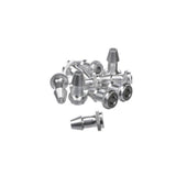 Welch Connector Blood Pressure For Aneroid Sphygmomanometer 5/32" Silver 10/Package - Allyn - 5082-169