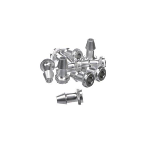 Welch Connector Blood Pressure For Aneroid Sphygmomanometer 5/32" Silver 10/Package - Allyn - 5082-169