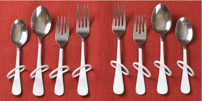 Finger Loop Utensil-Salad Fork - right hand
