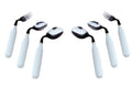 Utensil, comfort grip, 3 oz. Right handed teaspoon