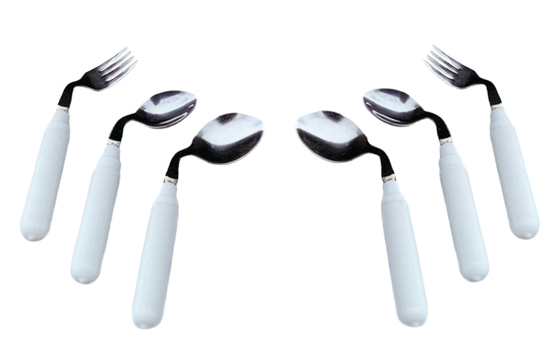 Utensil, comfort grip, 3 oz. Right handed soup spoon
