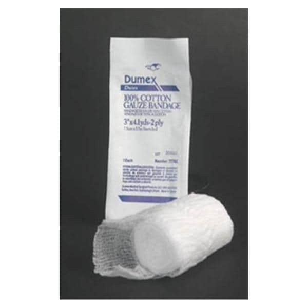 Integra LifeSciences Corp Bandage Dutex 2"x4.1yd Conforming Cotton LF Non-Sterile 96/Ca - 76781