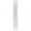 Globe Scientific Transport Tube, 10mL, No Cap, PP, Conical Bottom, Self-Standing, Molded Graduations - GS-6102-TUBE