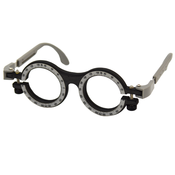 YOKED PRISM FRAMES WITH ADJUSTABLE TEMPLE