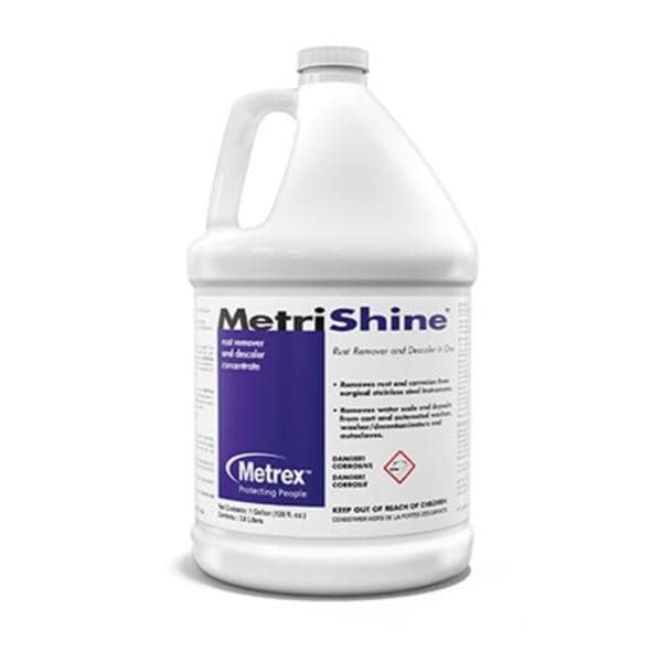 Metrex/TotalCare MetriShine Anti-Rust Water Additive Cleaner 4/Ca - 36800