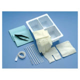 Busse Hospital Disposable Set Tracheostomy Care With Gloves/Flexible Nylon Bristle Brush LF 20/CA - 703