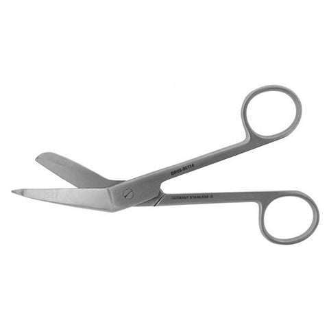 Hermann Medizentechnik Scissors Bandage Lister 5-1/2" Angled Stainless Steel Each - BR08-90114