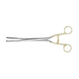 Medgyn Products Inc Forcep Ovum Bierer 13" 19mm Tip Slight Curve Serrated Jaw Stainless Steel Each - 31137