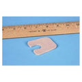 Superior Felt & Filtration,LLC Pad Orthopedic Half Moon Felt 1/8" Thick 100/Bg - MPAD-028