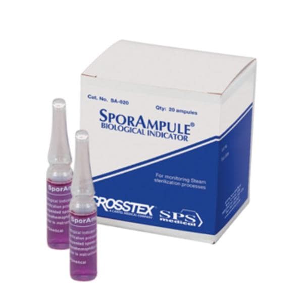 SPS Medical Indicator Biological SporAmpule 100/BX - SA-100