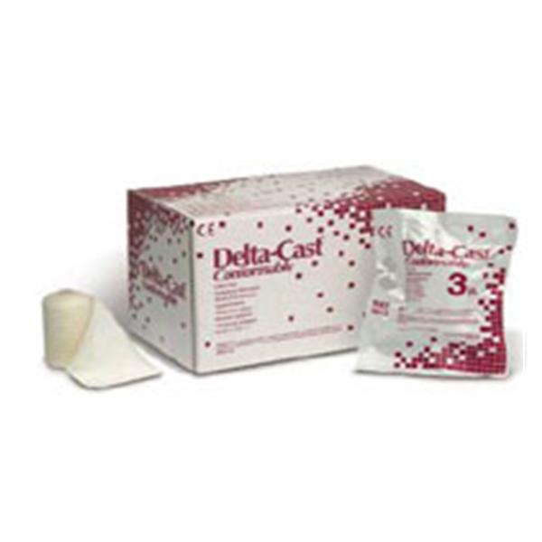 BSN Medical, Inc Tape Delta-Cast Polyester 3"x4yd Roll 3-5 Minute Set Time LF Dark Blue 10Rl/Bx - 6623