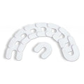 Cramer Products Pad Orthopedic Foot Felt 1/4" Thick Pre-Cut 10/Pk - 60600
