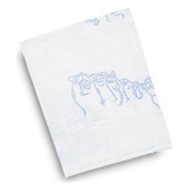 Tidi Products LLC Towel Podiatry TIDI Toes 13 in x 18 in Blue / White 2 Ply Tissue / Poly 500/Ca - 917489