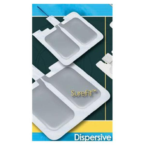 Conmed Corporation Grounding pad Electrosurgical SureFit Adhesive 25/Bx, 4 BX/CA - 410-2000