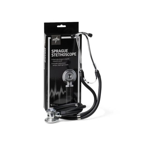 Medline Industries Inc Stethoscope Sprague Rappaport Black 22" Eachch - MDS926301