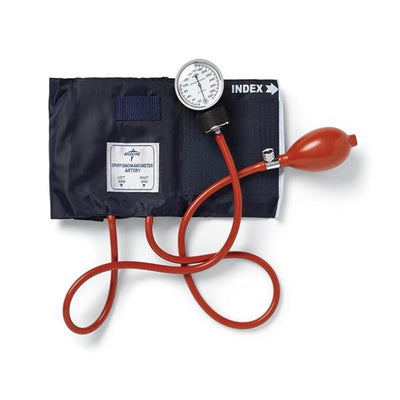 Medline Industries Inc Sphygmomanometer Aneroid Range Finder Size 12 Large Adult Arm Dl Dspl Black Eachch - MDS9388LF