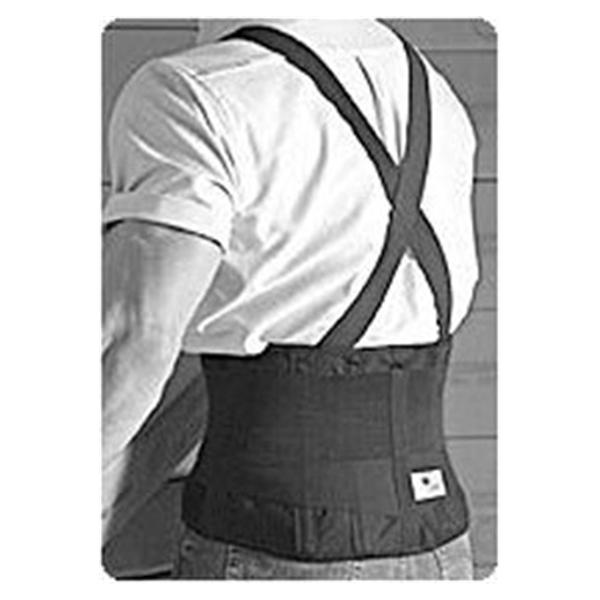 Scott Specialties Inc Support Industrial Workforce Adult Back Spandex Black Size 2X-Large Each - 3259BLA-XXLG