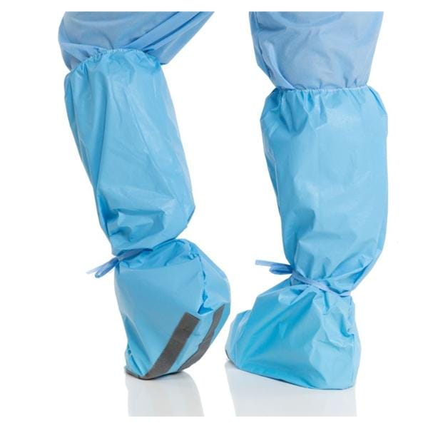 O & M Halyard Cover Boot SMS / Plastic Film Coating Size X-Large Blue 30X4/Ca - 69672