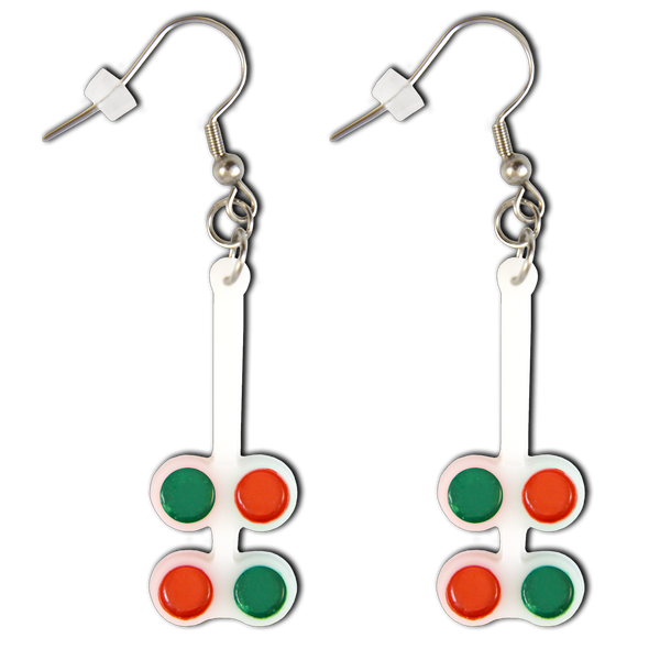 GOOD-LITE FLIPPER EARRINGS