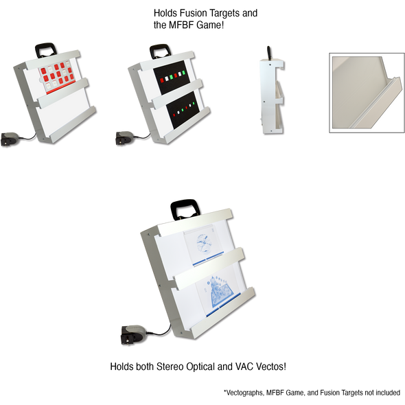 DUAL ILLUMINATED VECTOGRAPH VIEWER