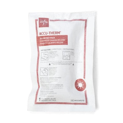 Medline Industries Inc Pack Hot Deluxe Nonwoven Instant Disposable Red 5x7.5" 48/Ca - MDS149010