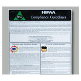 HPTC, Inc Wall Chart Educational HIPAA Compliance Each - HWC