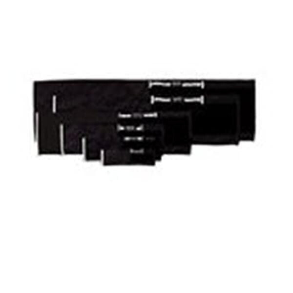 Welch Cuff & Bladder Blood Pressure 10-14cm Newborn Arm Black Eachch - Allyn - 5082-07