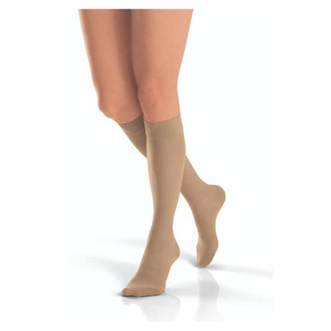BSN Medical, Inc Stocking Compression UltraSheer Knee High Closed Toe Medium Natural Pr - 119402