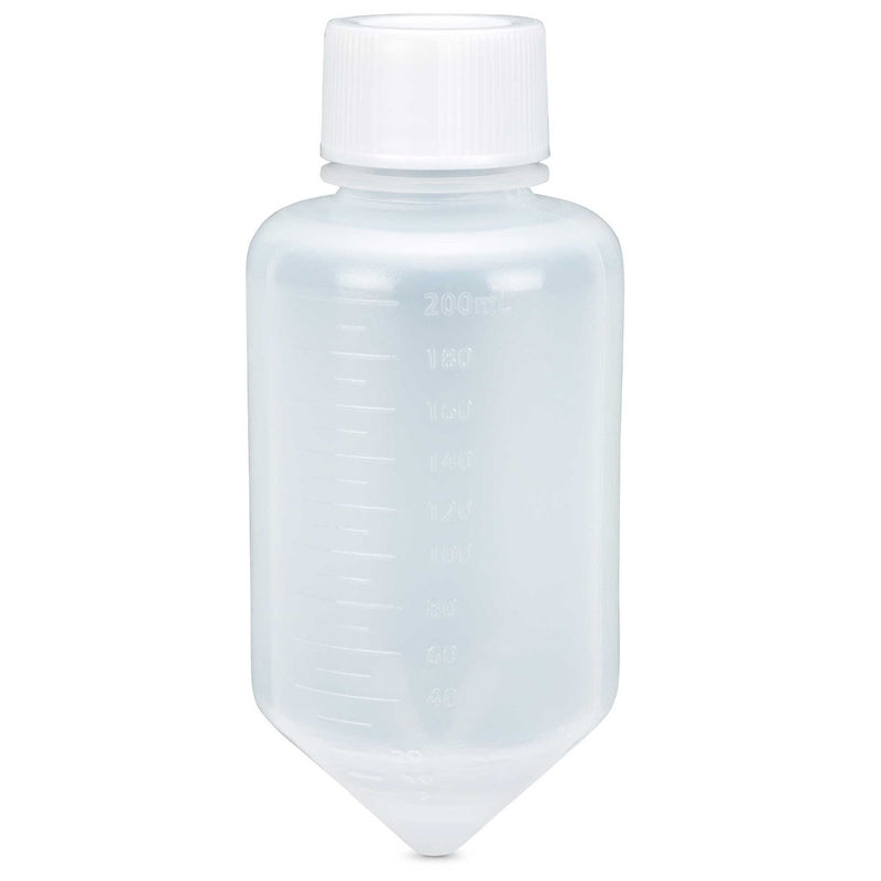 Globe Scientific Centrifuge Tube, Large Volume, 225mL, 250mL, and 500mL Attached Screw Cap, PP