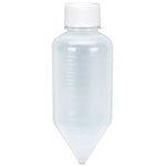 Globe Scientific Centrifuge Tube, Large Volume, 225mL, 250mL, and 500mL Attached Screw Cap, PP