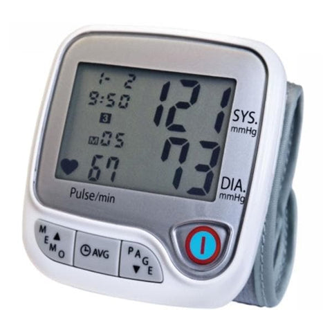 Graham Monitor Blood Pressure Lumiscope Advanced Adult Wrist Digital Display Gray Eachch - Field/Everest &Jennings - 1147