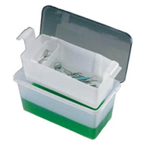 Cetylite Industries Inc Receptacle Instrument C-Tub 13.5 in x 7.5 in x 6.25 in Transparent 1 Gallon Each - 106