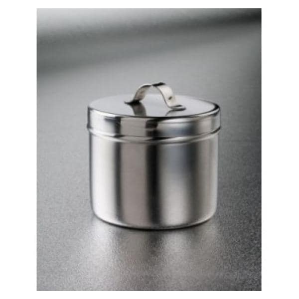 Dukal Corporation Jar Ointment 3x2-1/2" 8oz Silver Stainless Steel Each, 12 Each/BX - 4238
