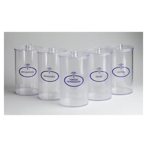 Dukal Corporation Jar Sundry 6x4" Clear Plastic 5/Set - 4011
