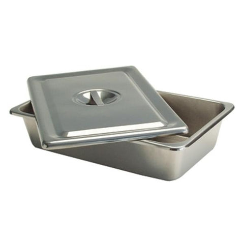 Graham Tray Catheter Instrument Stainless Steel 12-1/8x7-5/8x2-1/8" Each - Field/Everest &Jennings - 83 3256