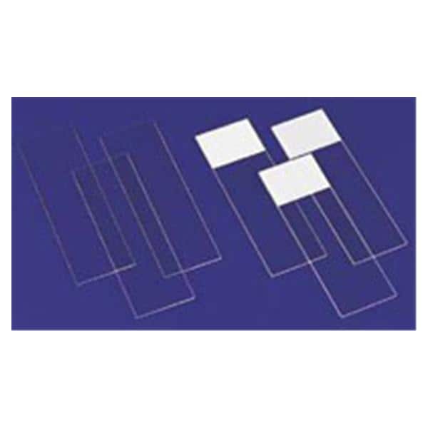 Erie Scientific Plain Microscope Slide 3x1" Clear 72/Bx, 20 BX/CA - 2950-001T