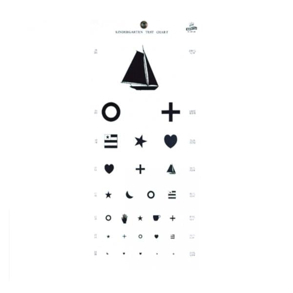 Graham Chart Vision Snellen Letters 22x11" Each - Field/Everest &Jennings - 1243
