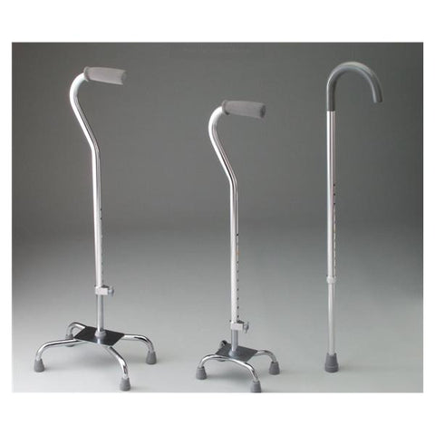 Dukal Corporation Cane Single Tech-Med Aluminum 29-38" Silver Adult Each, 6 Each/CA - 6830-6
