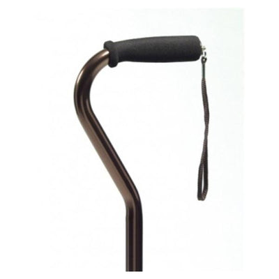 Graham Cane Single Lumex Aluminum 250lb Capacity 31-39" Bronze Adult 6/Ca - Field/Everest &Jennings - 5941A