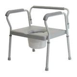 Graham Commode 3-In-1 Lumex Imperial 400lb Capacity Rubber Tips 26x16.5-23.5" 2/Ca - Field/Everest &Jennings - 7446A-2
