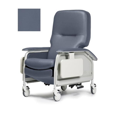 Graham Recliner Clinical Lumex Deluxe Clinical Care Steel Frame 350lb BluRdg Each - Field/Everest &Jennings - FR566G427
