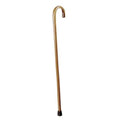 Graham Cane Single Lumex Wood 250lb Capacity 36x1" Walnut Adult 6/Bx - Field/Everest &Jennings - 5182A