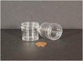 Globe Scientific Jar, Wide Mouth, 7.5mL (1 of 4oz), PS and PP, 33mm Opening, 1 x 1" (Screw Cap Packaged Separately)